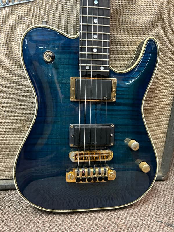 Valley Arts M Series Limited Telecaster - Trans Blue | Reverb