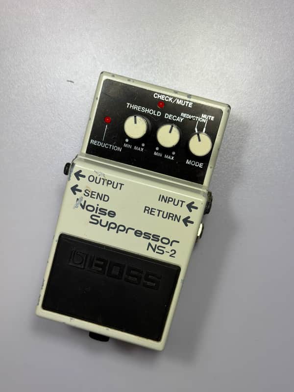 Boss NS-2 Noise Suppressor (Silver Label) 1989 - Present - White