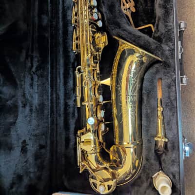 Conn Alto Saxophone sn1227 - Brass image 1