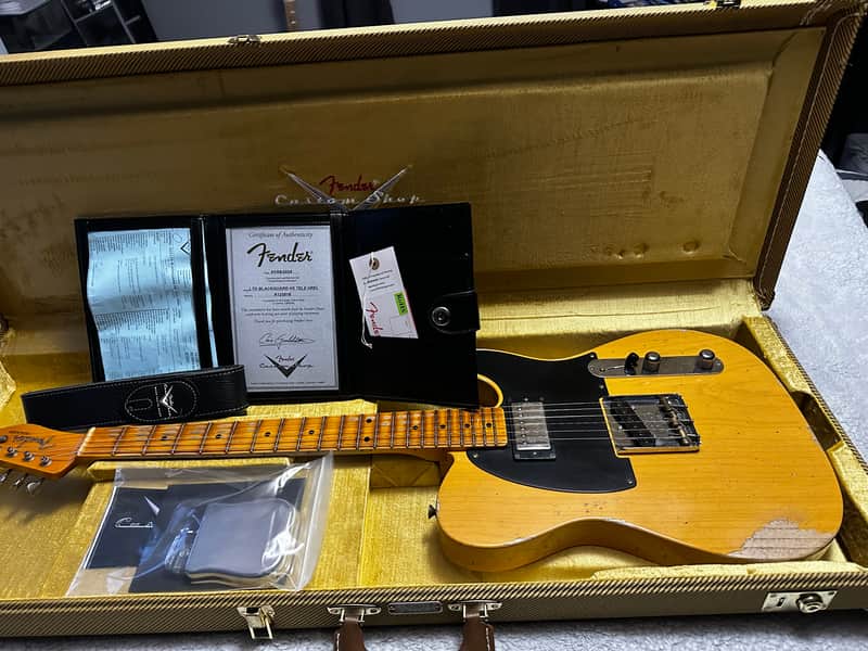 Fender Custom Shop S23 LTD Blackguard HS Telecaster 2024 - Heavy relic