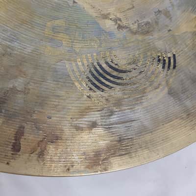 Sabian 21" AA Rock Ride Cymbal 1990 - 2001 - Brilliant (243-12) image 8