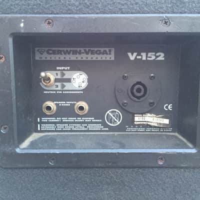 Cerwin Vega V-152 Loudspeakers image 2