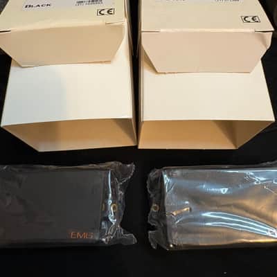 EMG 89 & 89R Active Pickup Set - Black Calibrated Bridge & Neck Pair (Open Box / Mint Sealed Pickups) image 5