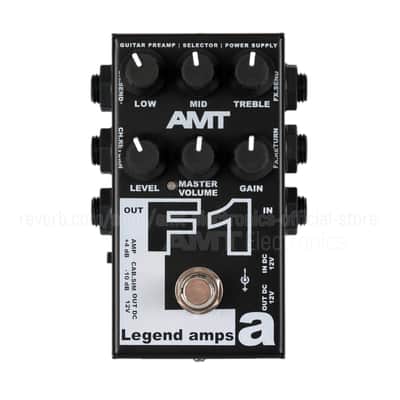 AMT Electronics F1 (Fender Twin, clean channel) - JFET guitar preamp (DHL fastest shipping!) image 2
