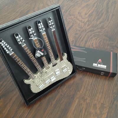 RICK NIELSEN Checkered Five-Neck Hamer Guitar Replica image 5