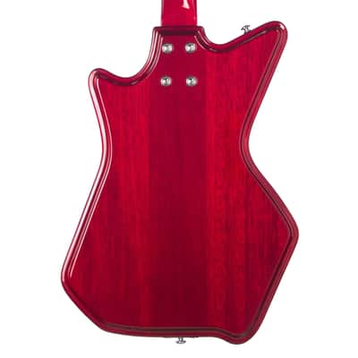 Airline Guitars Jetsons 2P FM Cherry Burst Flame image 5