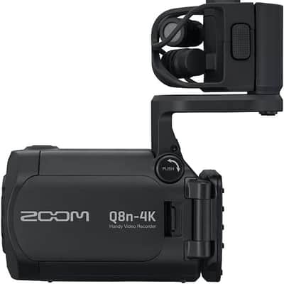 Zoom Q8n-4k Handy Video Recorder, 4k UHD Video, Stereo Microphones Plus Two XLR Inputs, Four Tracks of Audio Recording, Webcam, for Record and Streaming Music, Podcasts, and More image 6