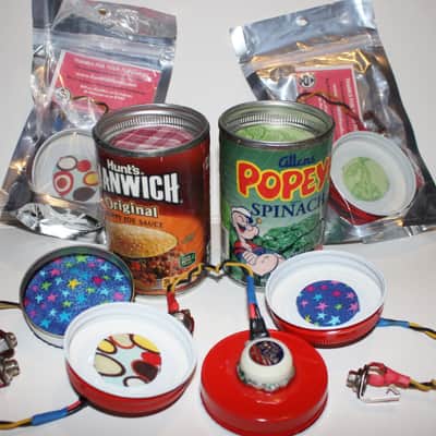 Tin Can Lo-Fi Microphone Kit - The Original Tin Can Mic & DIY Tin can Kits. (HQ) VOX & Harmonica image 1
