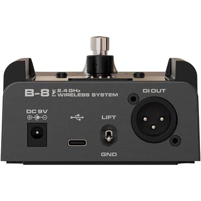 NUX B-8 Professional Guitar Wireless System (2.4GHz) - XLR Cable - (2) 1/4 Cable Bundle image 4