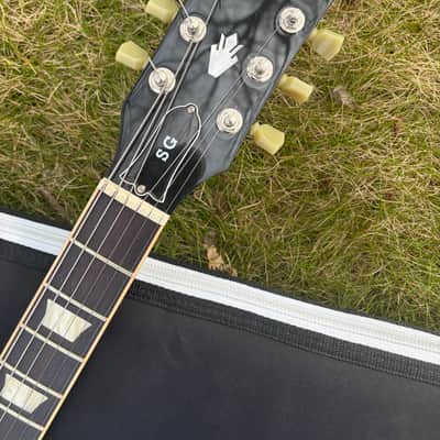 Gibson SG Standard 2016 - Gloss Ebony BareKnuckle Peacmaker Pickups image 3