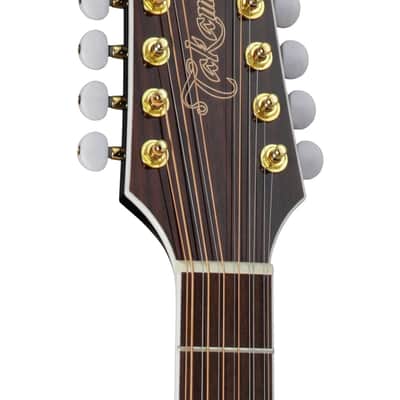 TAKAMINE GJ72CE12-BSB Jumbo 12-Saiter Elektro-Akustik-Gitarre brown sunburst image 3