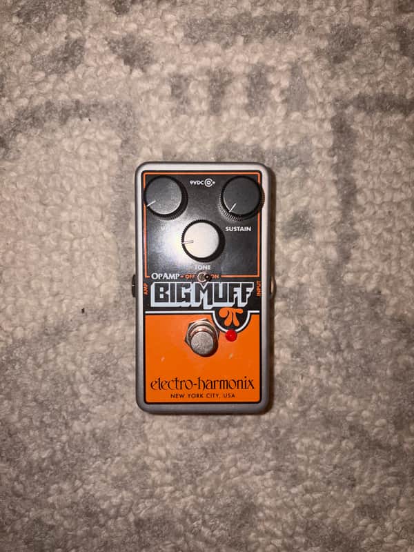 Electro-Harmonix Op Amp Big Muff Pi Reissue 2017 - Present - Black/Orange Bild 1