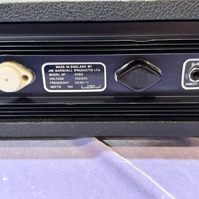 MARSHALL LEAD 100 MODEL 2098 1970s HEAD - *RARE* CLEAN! image 10