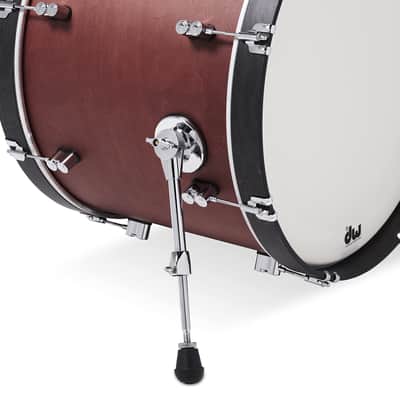 Pacific Drums & Percussion Set Concept Classic 3-Piece w/26 Kick, Ox Blood with Ebony Hoops Drum Shell Packs (PDCC2613OE) image 2