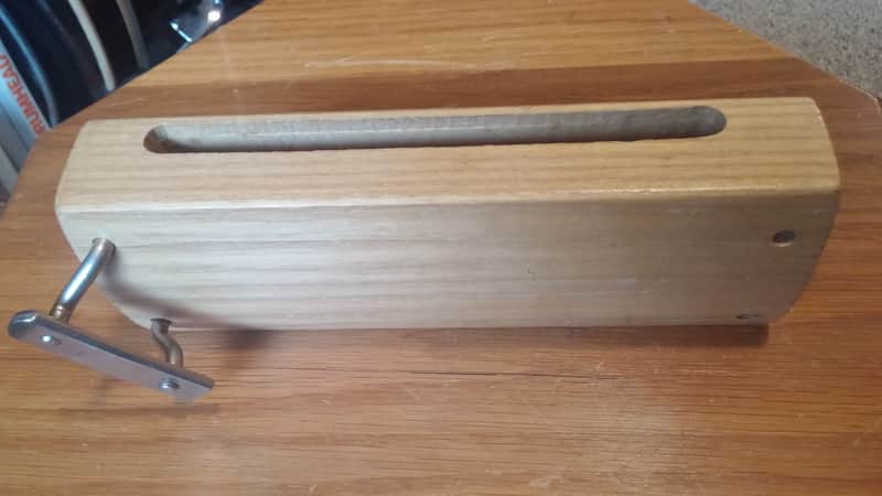 Ludwig Leedy WFL Rogers VINTAGE TRAPS Wood Block 60s 50s Natural Hardwood NO TARIFFS USA ! image 1