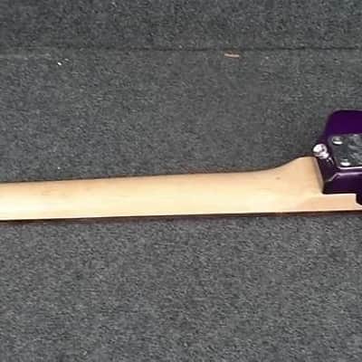 Hofner HCT-SH-PU-O Contemporary Series Shorty TRAVEL GUITAR Metallic Purple image 4