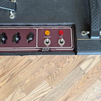 Vox AC30/6 TB 3-Channel 30-Watt 2x12" Guitar Combo 1994 - 2004 - Black image 6