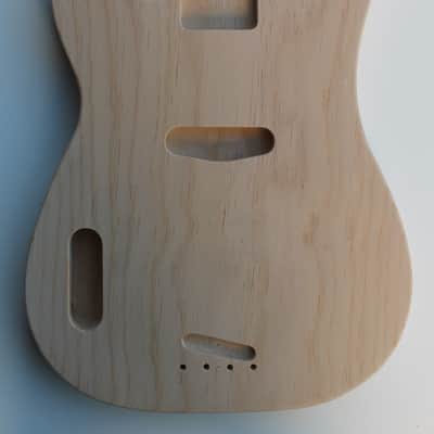 AMERICAN MADE '51 PBASS VINTAGE STYLE BODY - LEFT HANDED - 1 PC. SUGAR PINE 920 image 1