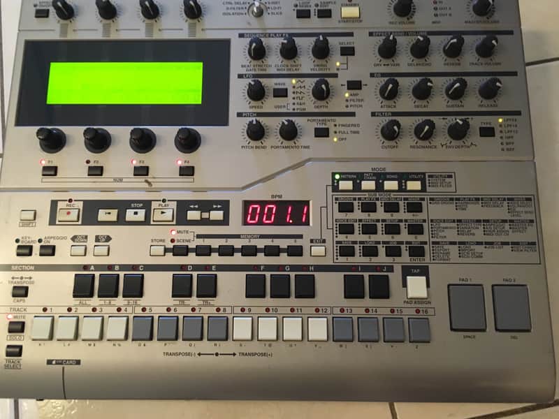 Yamaha  RS7000 sequencer sampler synth groove box drum machine image 1