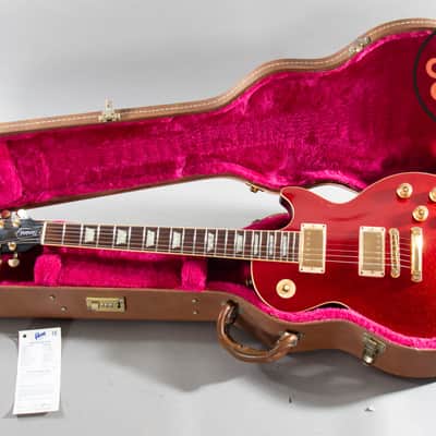 2000 Gibson Les Paul Standard Limited Edition Millennium – Red Sparkle | OHSC + Paperwork | Rare Sparkle Finish | 100% Original image 2