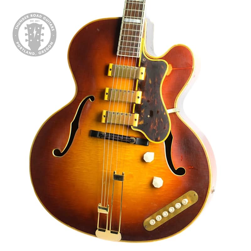 1953 Epiphone Zephyr Emperor Regent Sunburst #66391 image 1