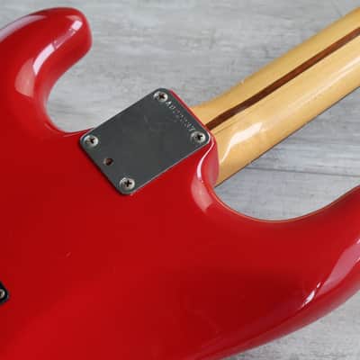 1985 Fender Squier ST-335 Contemporary Series Japan HH Stratocaster (Red) image 10
