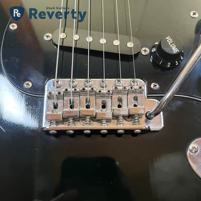 Squier CST-30 (CST-398) Stratocaster SQ Serial 1984 Made in Japan Vintage BLK image 8