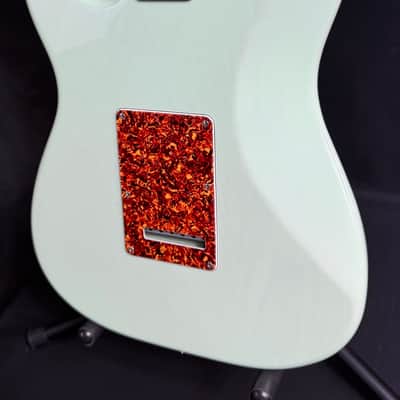 Fender American Professional II Thinline Stratocaster Electric Guitar Surf Green w/ OHSC image 12