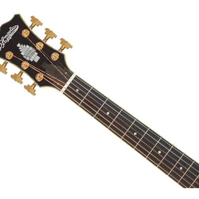 D'angelico Excel Bowery Dreadnought CE - Vintage Sunset - Open Box image 4