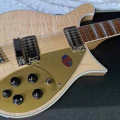 NEW! Rickenbacker 660/12 Maple Glo MG - Only 7.65 lbs - Authorized Dealer - G07428 image 4