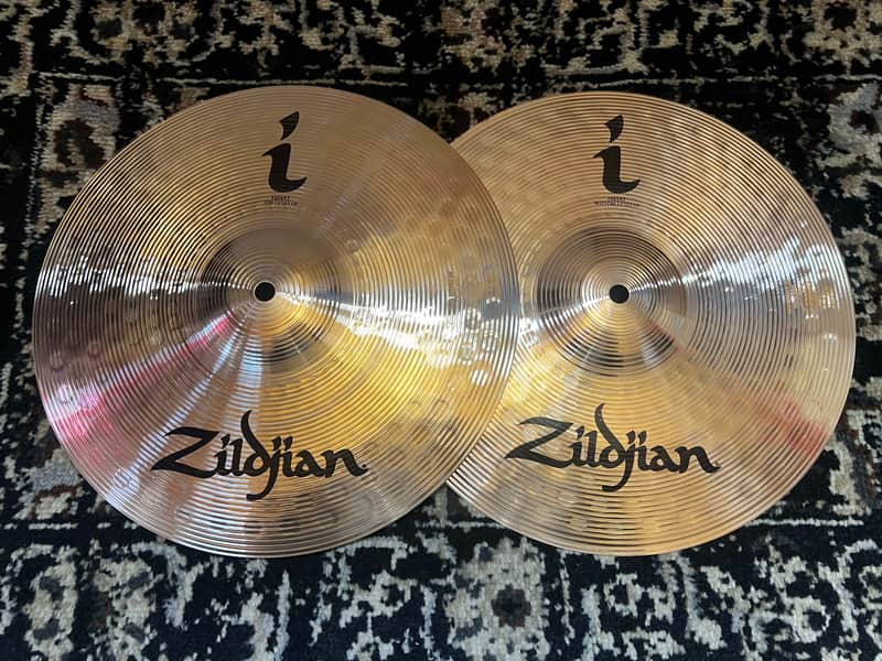 Zildjian 13" I Family Hi-Hat Cymbals (Pair) - Traditional image 1