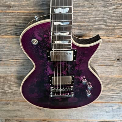 ESP Eclipse Custom Electric Guitar - Purple Peel image 2