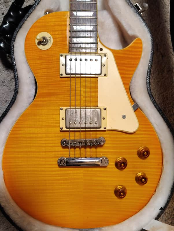 2003年製【Epiphone|GIBSON】 2003 EPIPHONE BY GIBSON LES PAUL Lemon Burst | Reverb