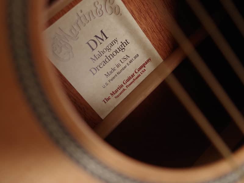 Martin DM Mahogany USA | Reverb