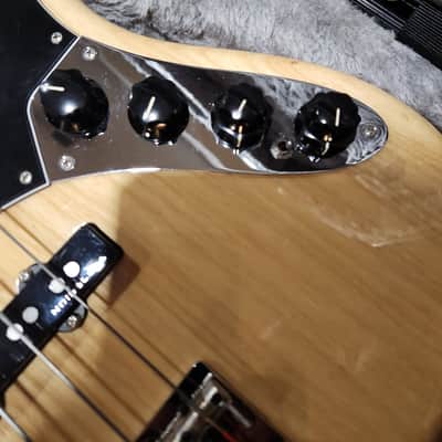 American Fender Jazz Bass Elite 2016 - Natural image 5