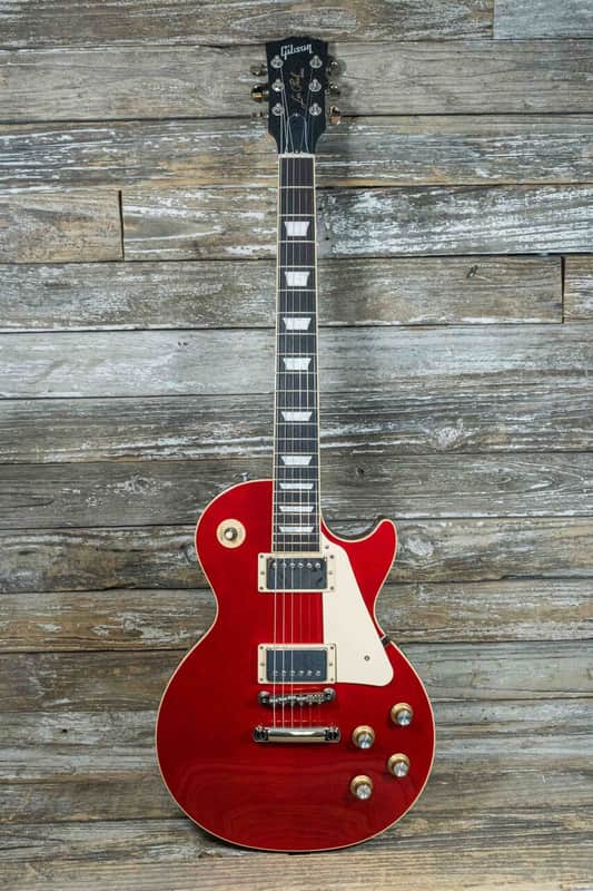 2021 Gibson Les Paul Classic - Transparent Cherry image 1