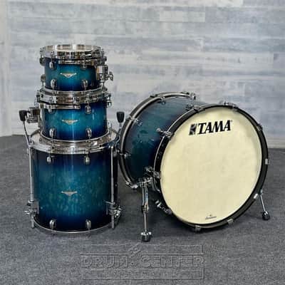 Tama Starclassic Maple 4pc Drum Set Molten Electric Blue Burst image 6