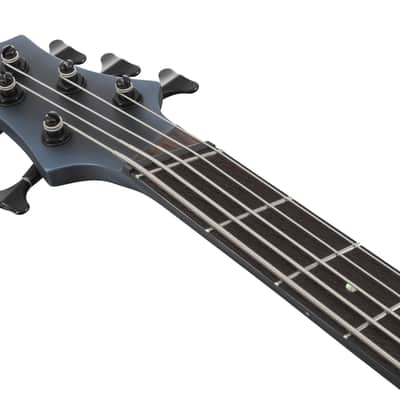 Ibanez 1B-BTB605MSMA Bass Workshop BTB Electric Bass 5-String Multi Scale - Midnight Arctic Ocean Matte + Case – B-Stock image 7