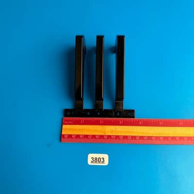 CASIO WK-1630 WK-3000 Keyboard Part: Black Keys Flat/Sharp 3-Key Set image 5