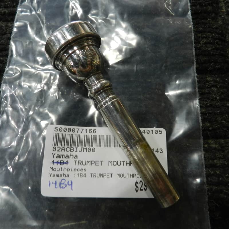 Yamaha TR14B4 Standard Series Trumpet Mouthpiece 2010s - Silver image 1