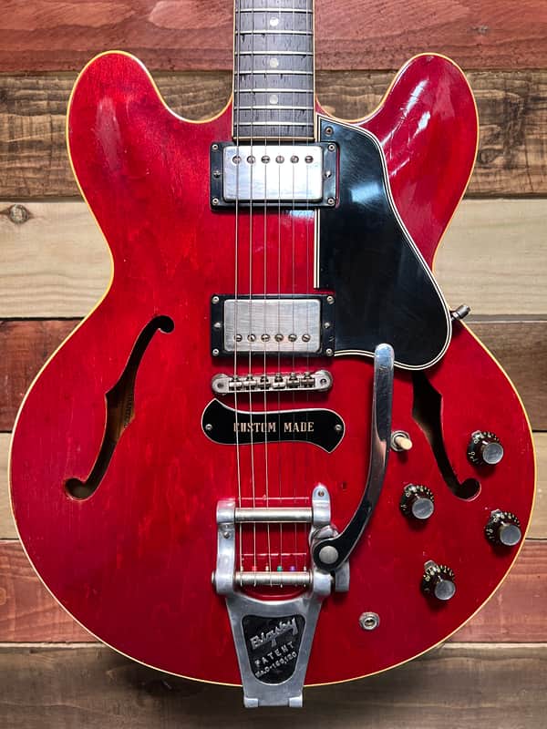 Gibson ES-335TD with Bigsby 1961 - Cherry image 1