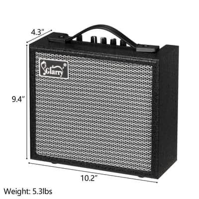 Glarry GST-E Electric Guitar HH Pick-up w/ 20w Amp image 7