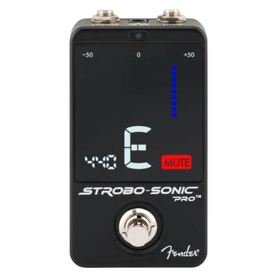 Used Fender Strobo-Sonic Pro Tuner Pedal - Black image 3