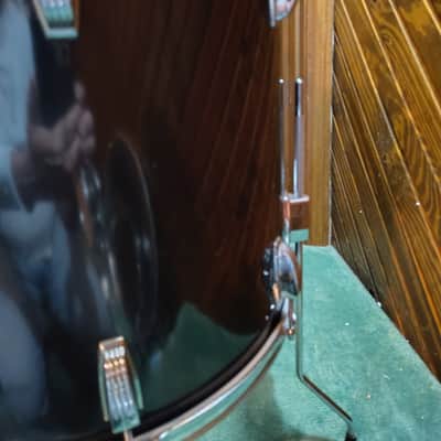 Ludwig Maple 🍁 18"(Diameter)x16" (Depth) Floor Tom Late 70's early 80's - Black Wrap image 8
