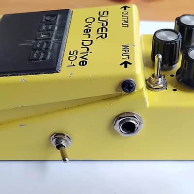 Boss SD-1 Super Overdrive - with Monte Allums GT mod image 6