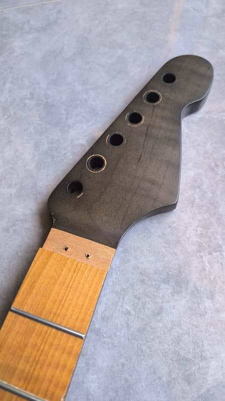 Roasted Flamed Maple Floyd Rose Neck - 22 Frets image 1