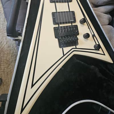 Jackson X Series RRXMG Rhoads 2012 - 2016 - White with Black Pinstripes image 3
