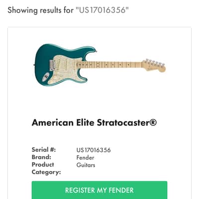 Fender American Elite Stratocaster SSS with Maple Fretboard 2016 - 2019 - Ocean Turquoise Metallic image 24