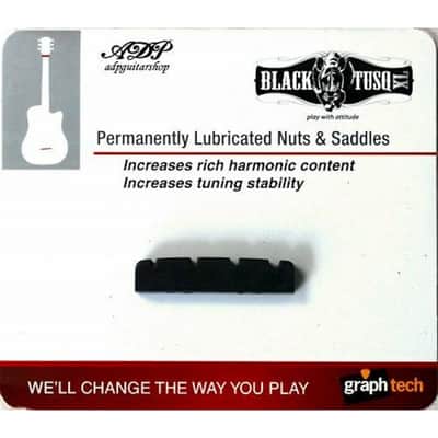 Bass Graph Tech Black Tusq XL PT-1200-00 Slotted Nut 41mm image 1