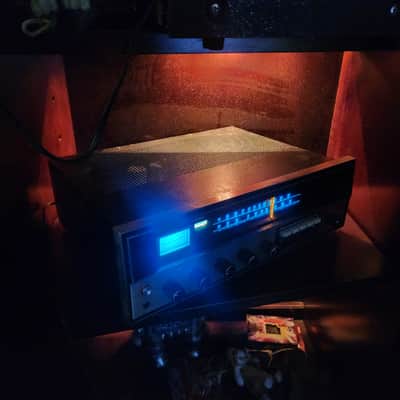 Kenwood KR-5150 Stereo 1970 - Silverface metal box image 6